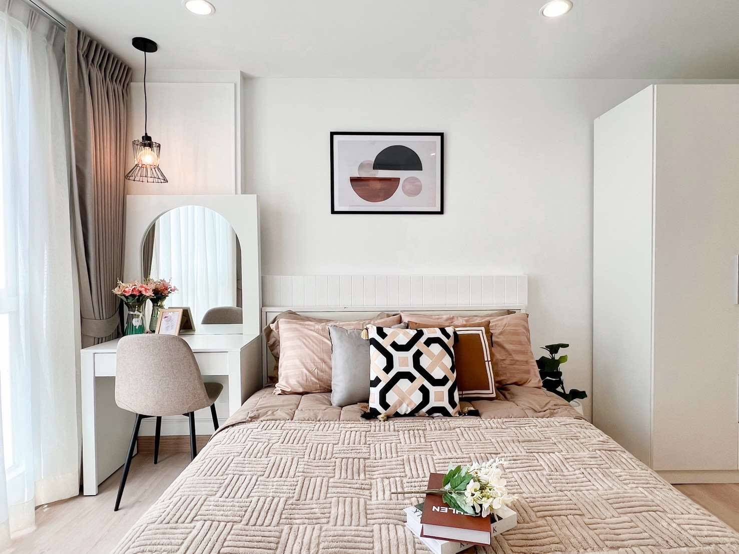 ขายด่วนคอนโดThe Niche ID ลาดพร้าว 130 ชั้น7 ห้องใหญ่แต่งสวย เฟอร์นิเจอร์ครบพร้อมอยู่ (N.1521)