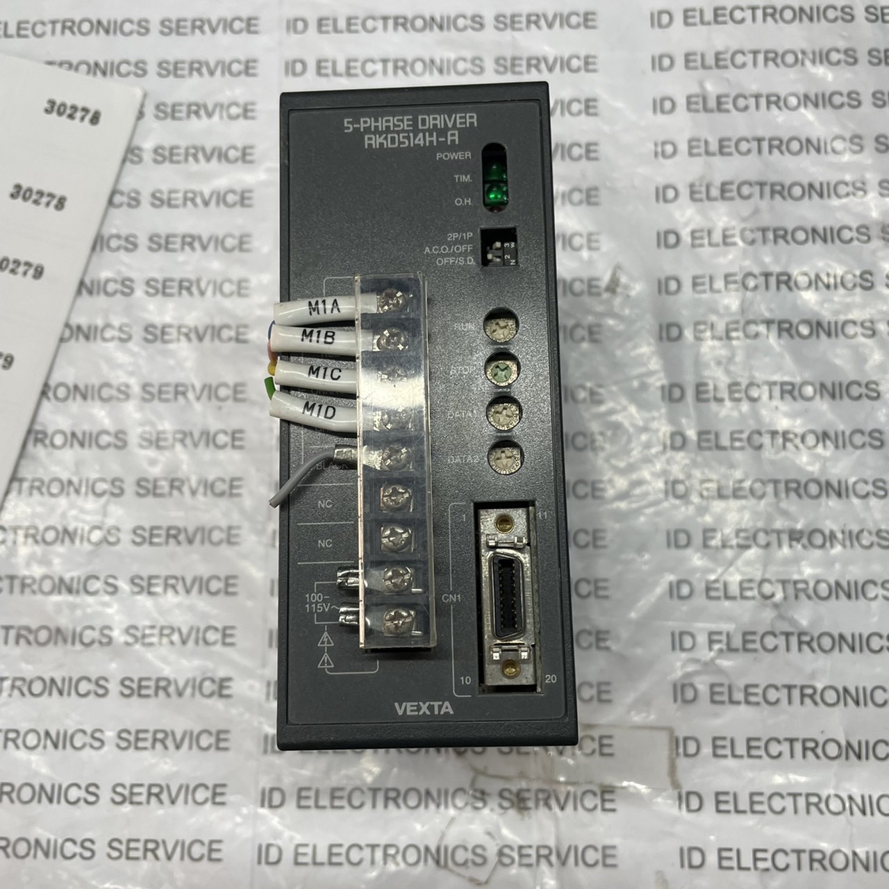 SERVO DRIVE " VEXTA " MODEL : RKD514H-A