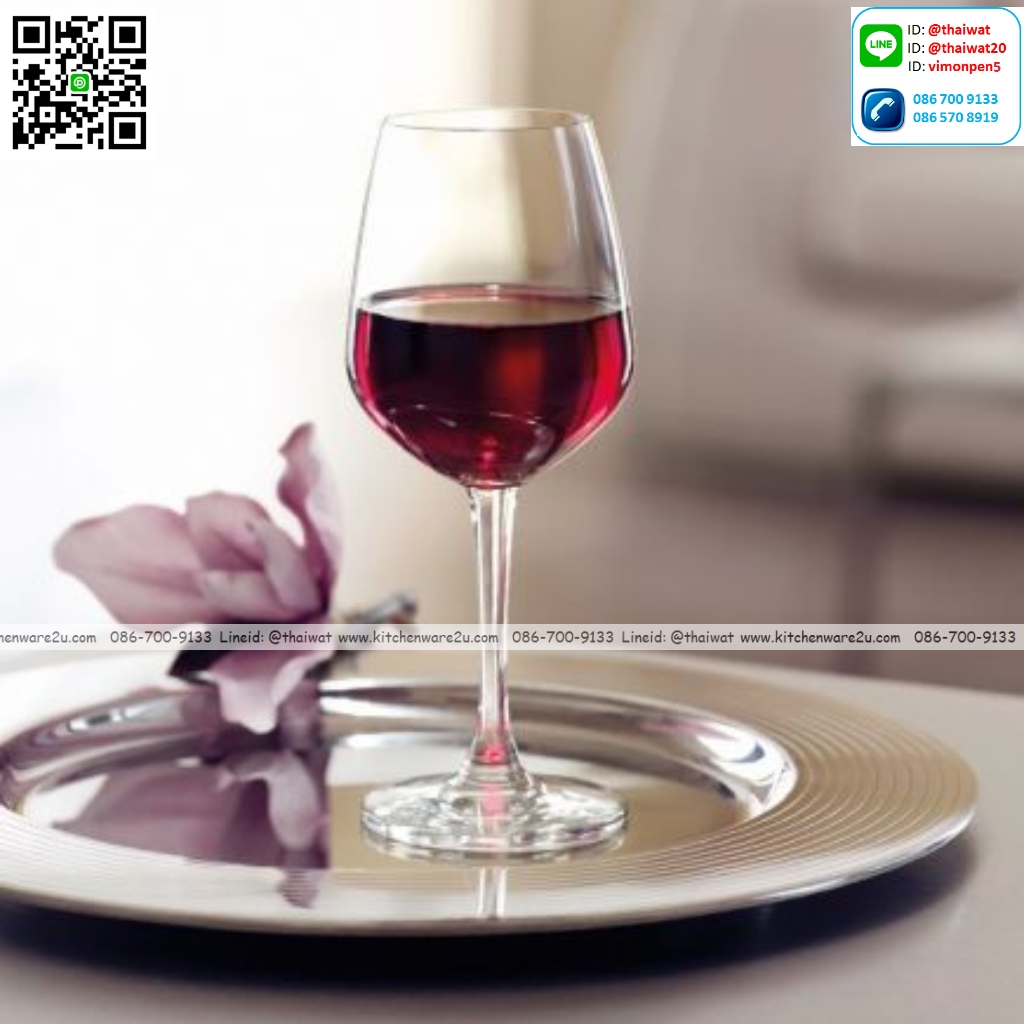 P12703 แก้วมีก้าน ใส่ไวน์ ใส่เครื่องดื่ม 11 Oz. 315 มิล (8*8*19.5 cm) No.1019R11 ราคาขายส่งต่อ 1 ลัง : 48 ใบ: เฉลี่ย 75 บต่อใบ