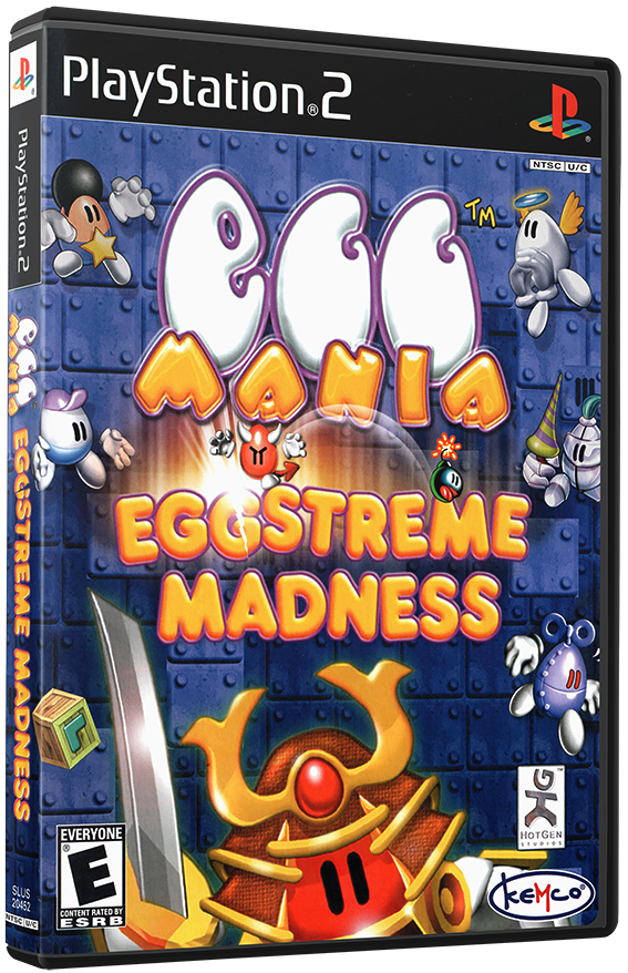 แผ่นเกมส์ PS2 : Egg Mania - Eggstreme Madness