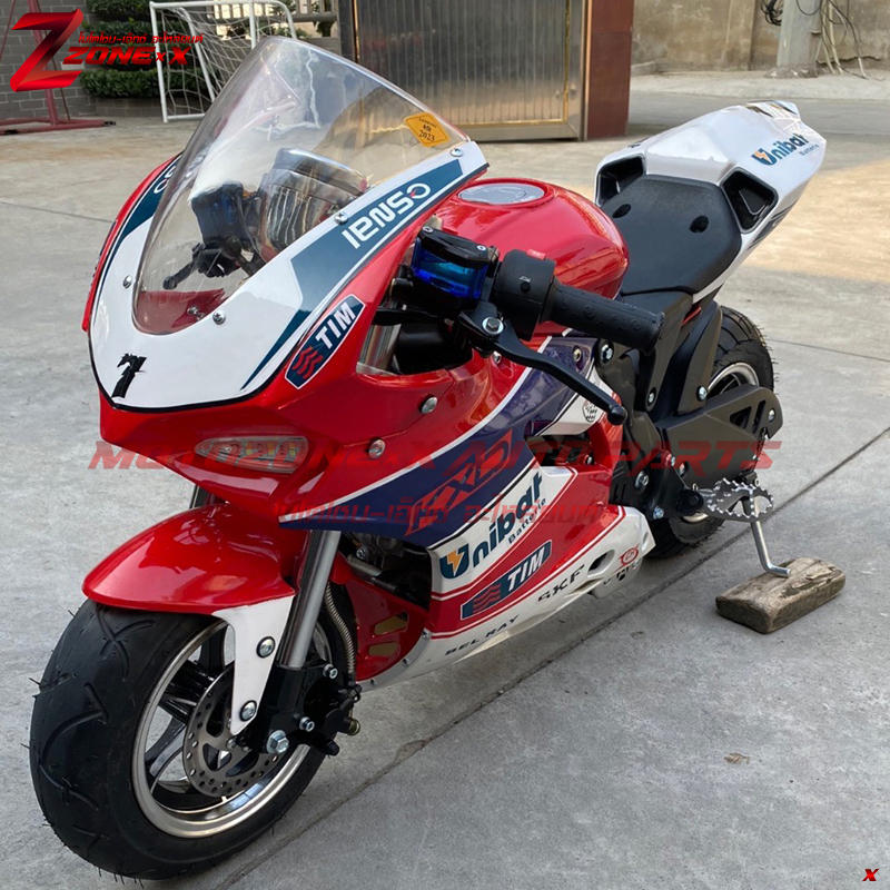 มอเตอร์ไซค์สปอร์ตสำหรับเด็ก มินิดูคาติ มินิโมโตจีพี เคเอ็กซ์ดี(KXD) 010 60cc 45กม/ชม