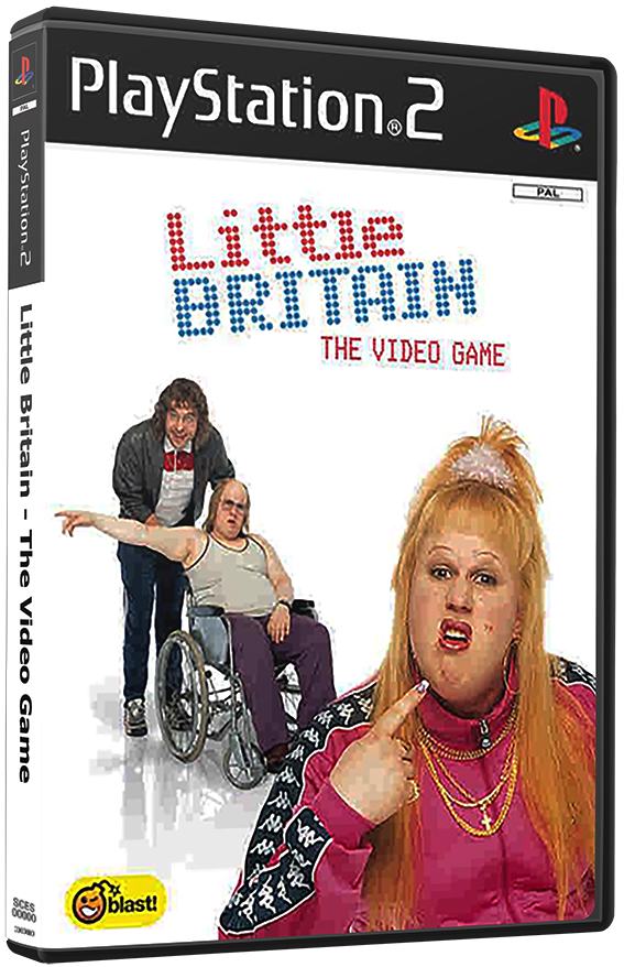 แผ่นเกมส์ PS2 : Little Britain - The Video Game