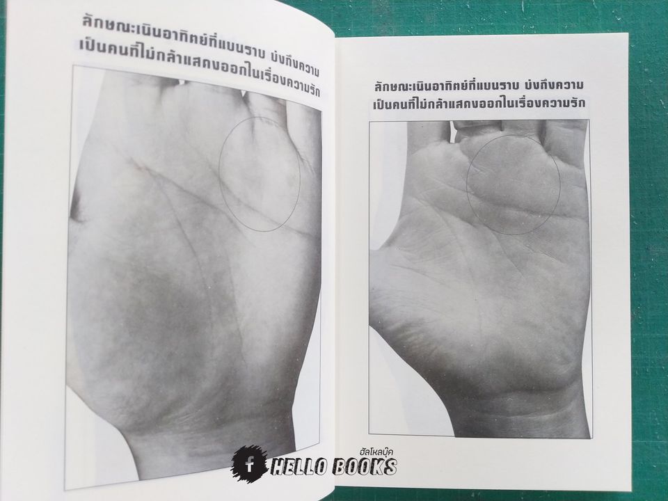 เส้นสายลายมือสื่อความรัก