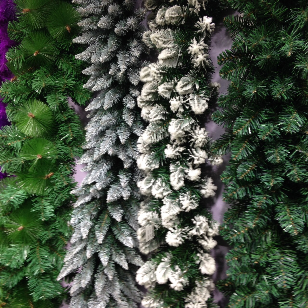 สายสนหิมะคริสต์มาสตกแต่งขนาด2.7เมตรTOP GARLAND.