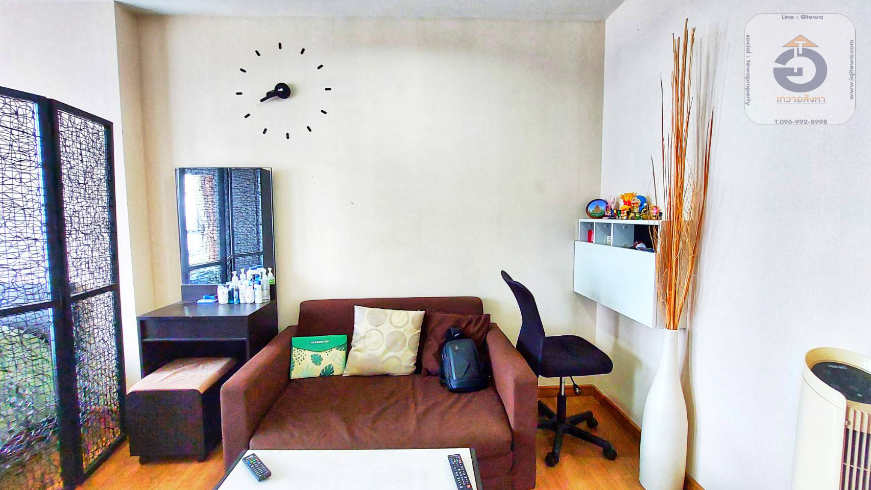 ขาย the tree bangpo station บางโพ สเตชั่น เป็นคอนโดมิเนียมติดรถไฟฟ้า มองเห็นโค้งแม่น้ำเจ้าพระยา ใกล้ MRT สถานีบางโพ วิวแม่น้ำ เฟอร์ครบพร้อมอยู่