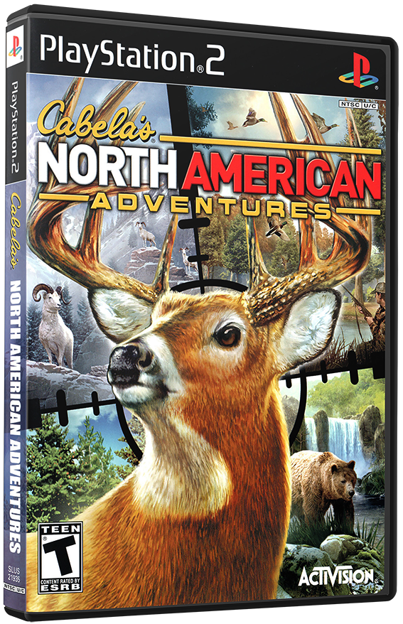 แผ่นเกมส์ PS2 : Cabela's North American Adventures