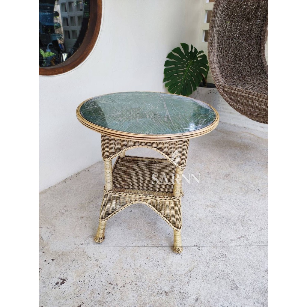 โต๊ะน้ำชาไทมี่สี antique