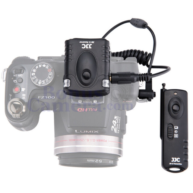 JM-D(II) รีโมตไร้สายพานาโซนิค GH4,GH5,GH5 II,GH5S,G9,G85,G90,G95,GX7,GX8,FZ100,FZ200,FZ300,FZ1000,FZ1000 II,FZ2000,FZ2500 Panasonic Wireless Remote