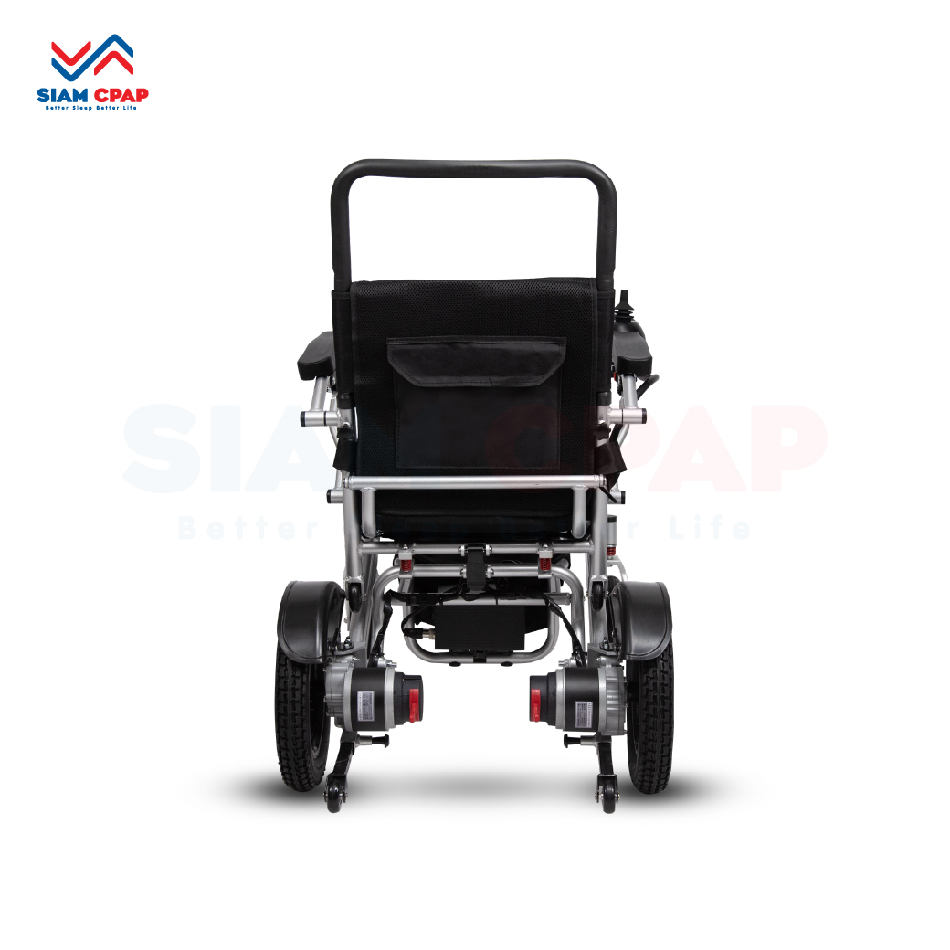 รถเข็นไฟฟ้า แบบพับได้ แบตเตอรี่ลิเธียม รับประกัน 1 ปี