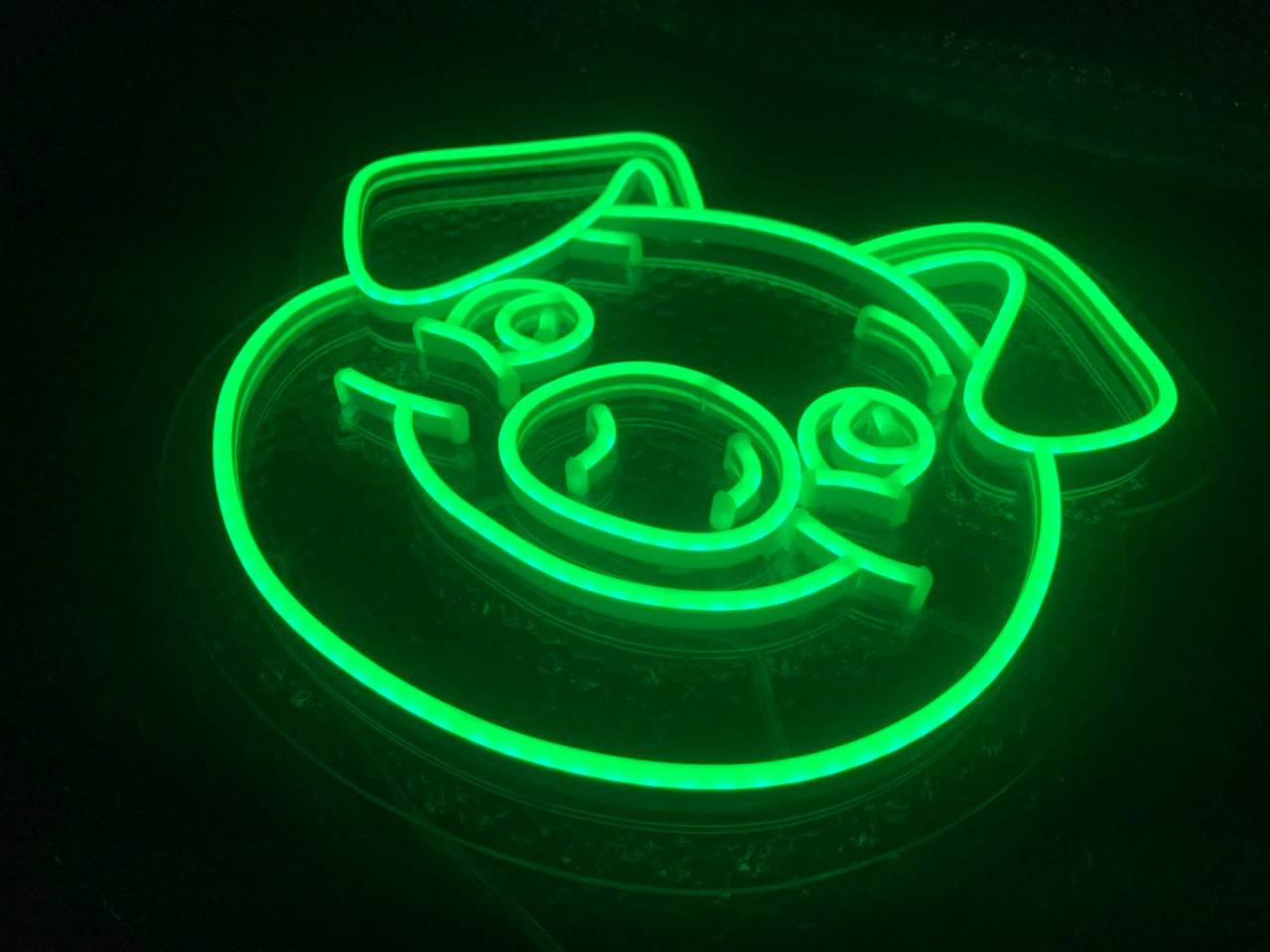 #ป้ายไฟนีออนดัดled