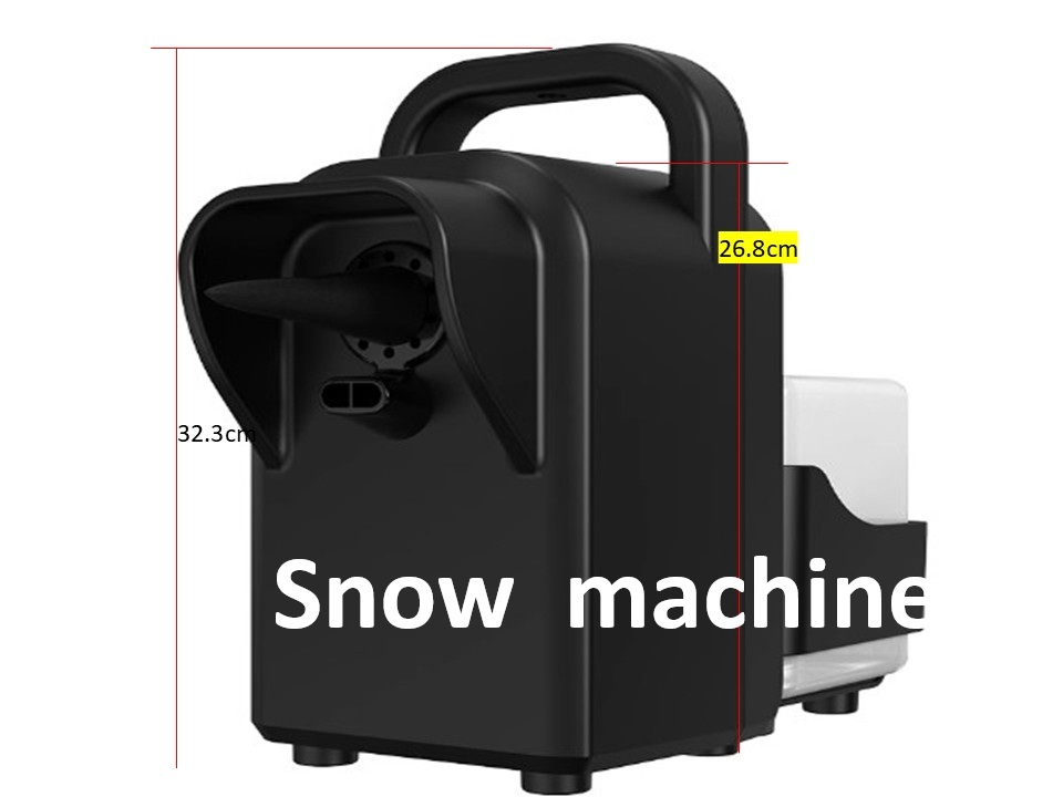 เครื่องยิงหิมะเทียม Snow Machine 2.0Lสร้างหิมะจำลองยิงได้ไกล 5-10 ม. เครื่องทำหิมะเทียม
