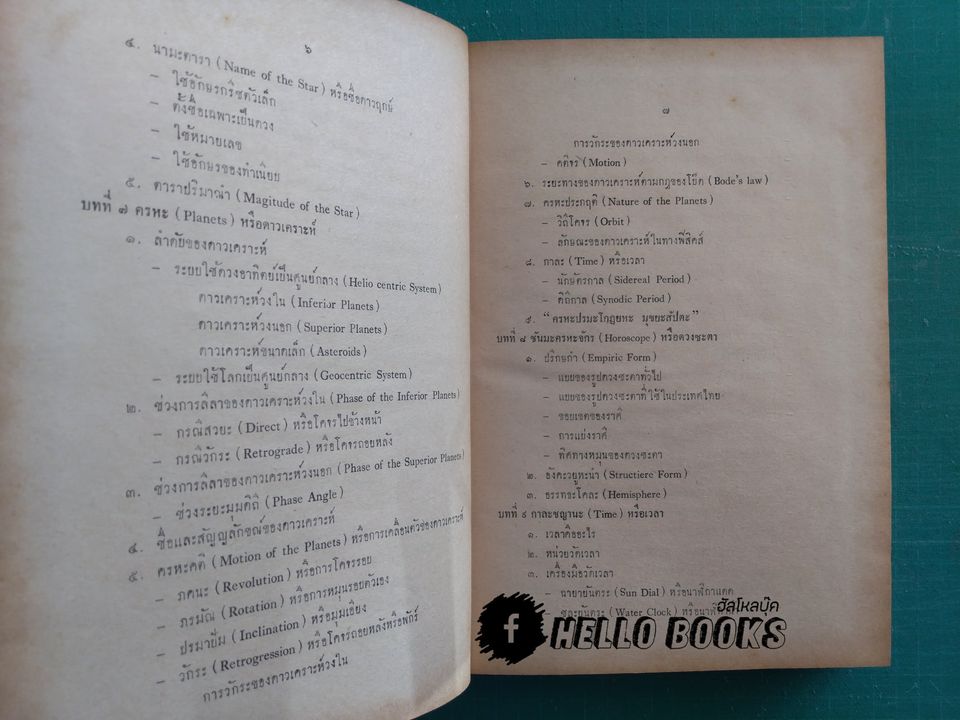 โหรานภาศาสตร์ ประภะโม ปริจเฉทะ ชโยติษะศาสตรำ