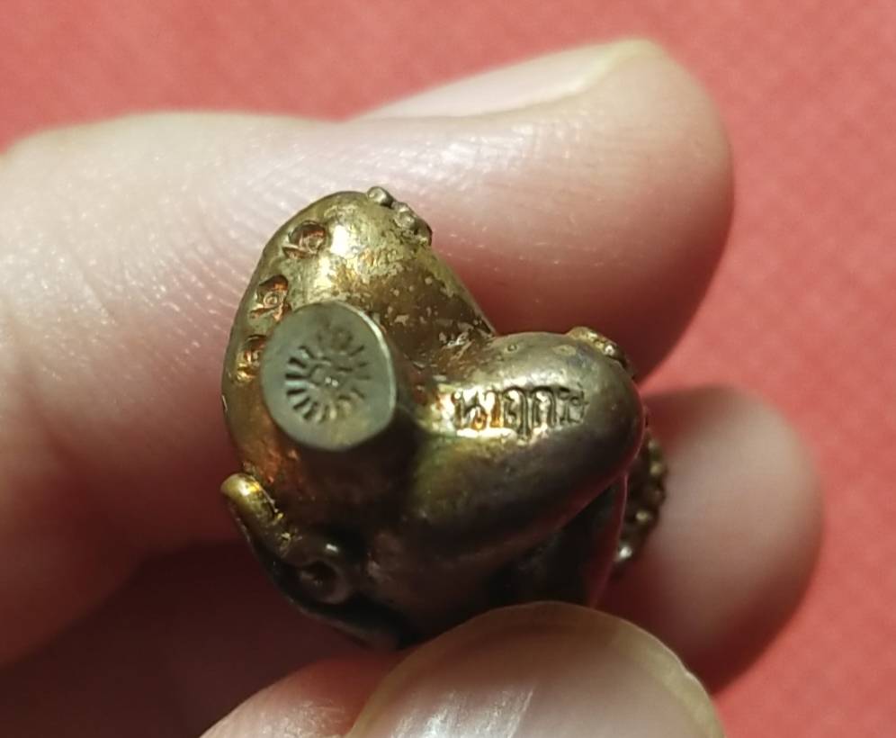 รูปหล่อพระปิดตา♦เลขมงคล 393 ❇สร้าง 499องค์ (หลวงปู่อัญญาถ่าน อ่อนสี อายุ116ปี)🔹สายสมเด็จลุน แห่งนครจำปาสัก สปป ลาว