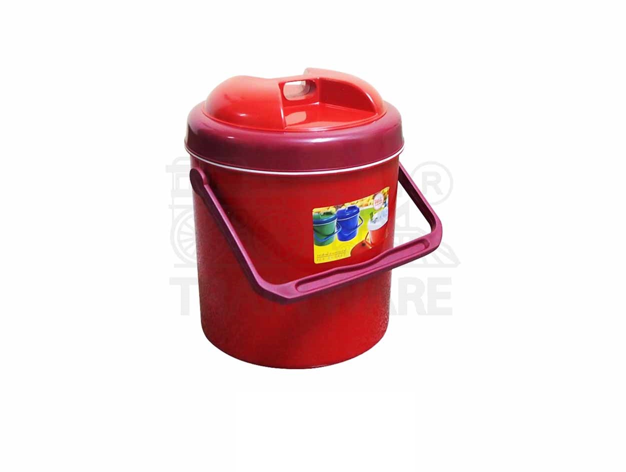 P10865 กระติกโอเลี้ยง 1.3 ลิตร (14.5 x 15.2 x 18 cm.) No.156 (ราคาส่งต่อ 1 โหล: 12 ใบ)