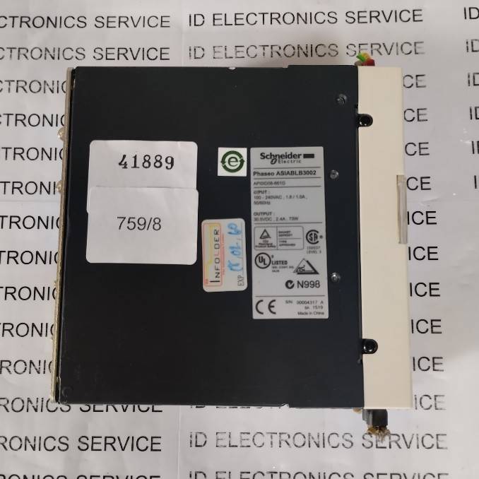 PLC " SCHNEIDER " MODEL : ASIABLB3002