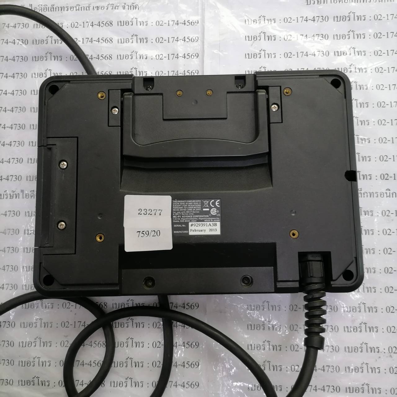 LCD TOUCH SCREEN " KEYENCE " MODEL : MC-P1