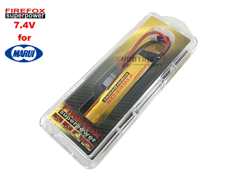 แบตลิโพ Firefox 15C 1100mAh 7.4V for Tokyo Marui