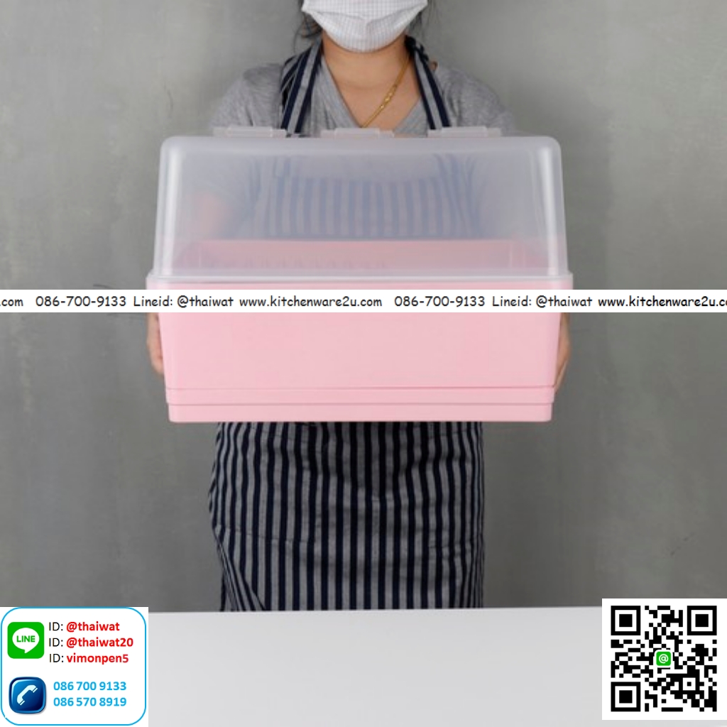 P03385 ที่คว่ำจาน มีฝาปิด มีช่องระบายอากาศ คละสี ปราศจากสารก่อมะเร็ง (BPA Free) รุ่น 5555 ราคาขายส่งต่อ 12 ชุด: เฉลี่ย 200 บต่อชุด