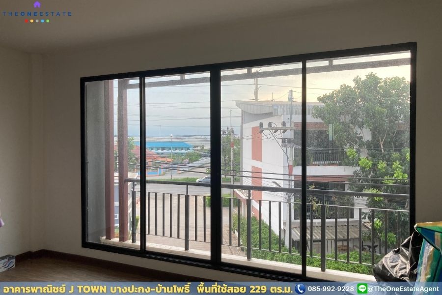 📣 อาคารพาณิชย์ทำเลดีติด ถ.บางปะกง-ฉะเชิงเทรา “โครงการเจ ทาวน์ (J TOWN) บางปะกง-บ้านโพธิ์" ห่างมอเตอร์เวย์เพียง 5 นาที The Best ! | โทร. 085-992-9228