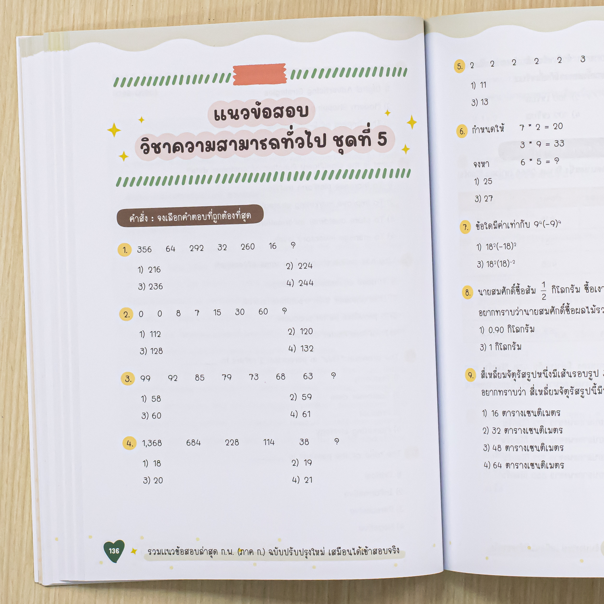 Infopress (อินโฟเพรส) หนังสือ รวมแนวข้อสอบล่าสุด ก.พ. (ภาค ก.) ฉบับปรับปรุงใหม่ เสมือนได้เข้าสอบจริง -11743