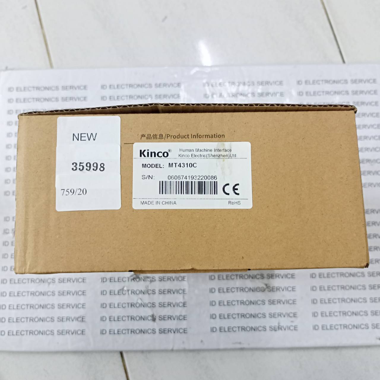 LCD TOUCH SCREEN " KINCO " MODEL : MT4310C