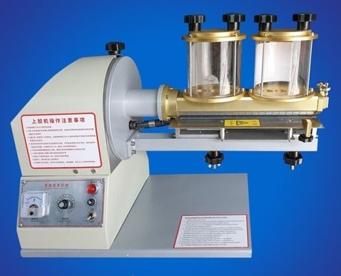 เครื่องทากาวยาง Rubber Glue Machineลูกกลิ้ง 30ซม.