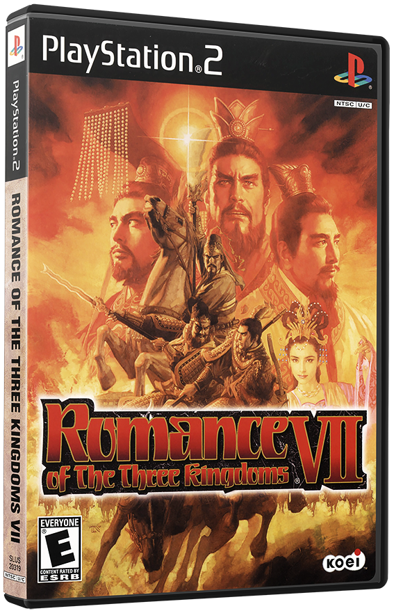 แผ่นเกมส์ PS2 : Romance of the Three Kingdoms VII