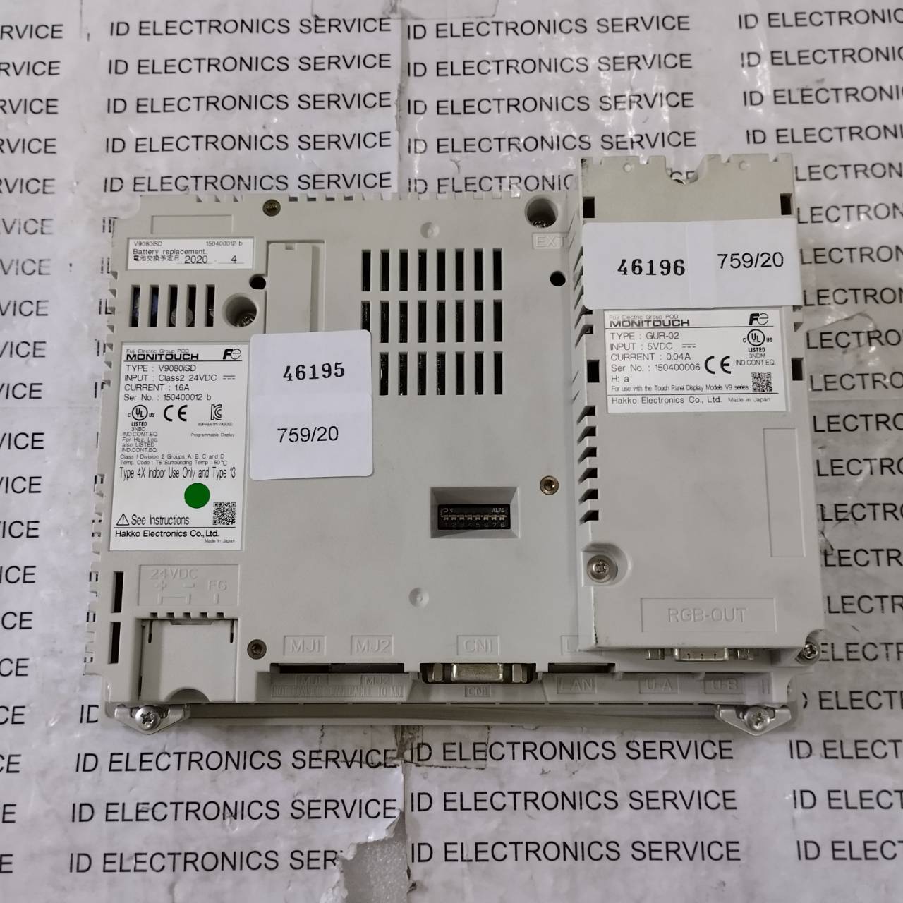 HMI ยี่ห้อ HAKKO รุ่น V9080iSD