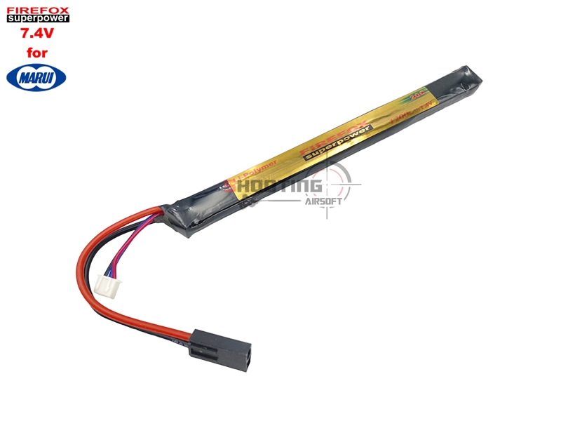 แบตลิโพ Firefox 20c 1200mAh 7.4v (สำหรับ AK Tokyo Marui)
