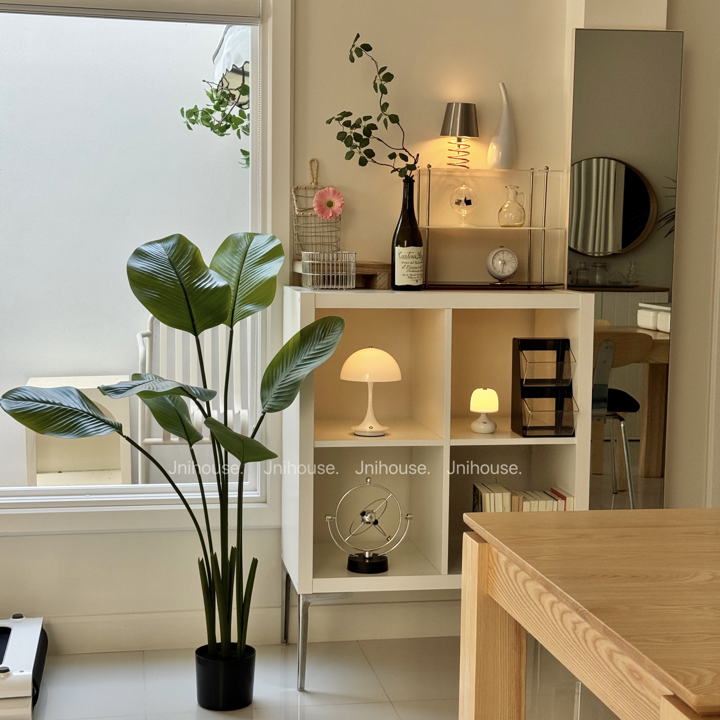 [พร้อมส่ง] Jnihouse : ต้นปักษาสวรรค์ประดิษฐ์ใบนิ่ม สูง 120 cm (Tree)