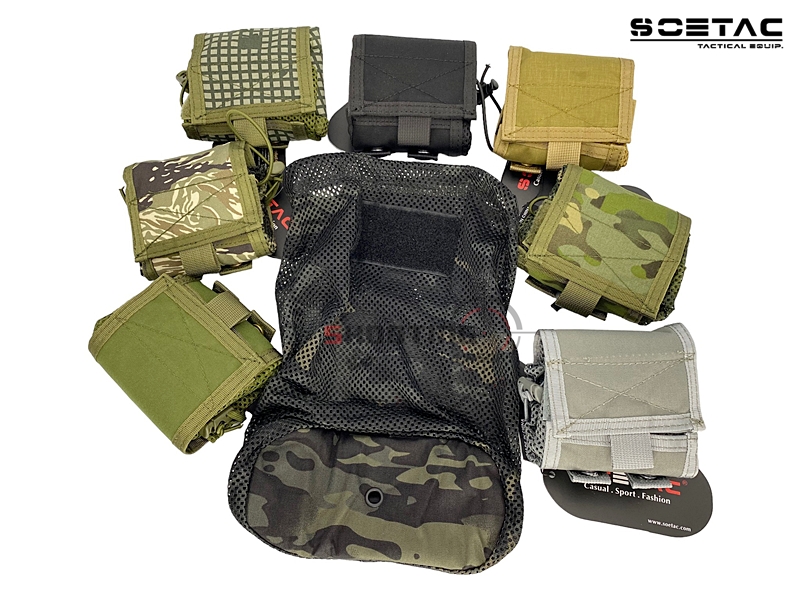 ถุงทิ้งแม็กกาซีน แบบพับได้ รุ่นตาข่าย Soetac