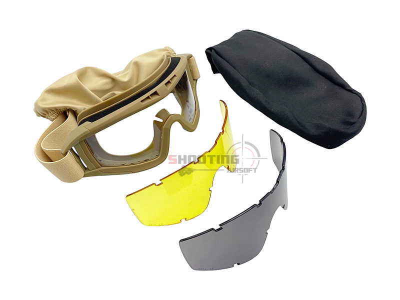 แว่น Goggle Revision พร้อมเลนส์ 3 สี