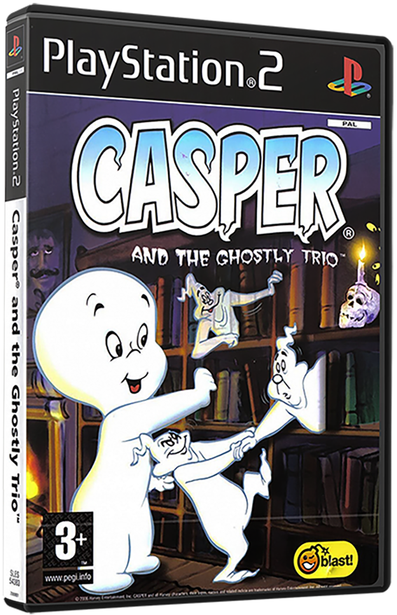 แผ่นเกมส์ PS2 : Casper and The Ghostly Trio
