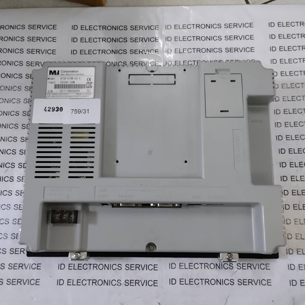 LCD TOUCH SCREEN " M2I " MODEL : XTOP10TW-UD-E