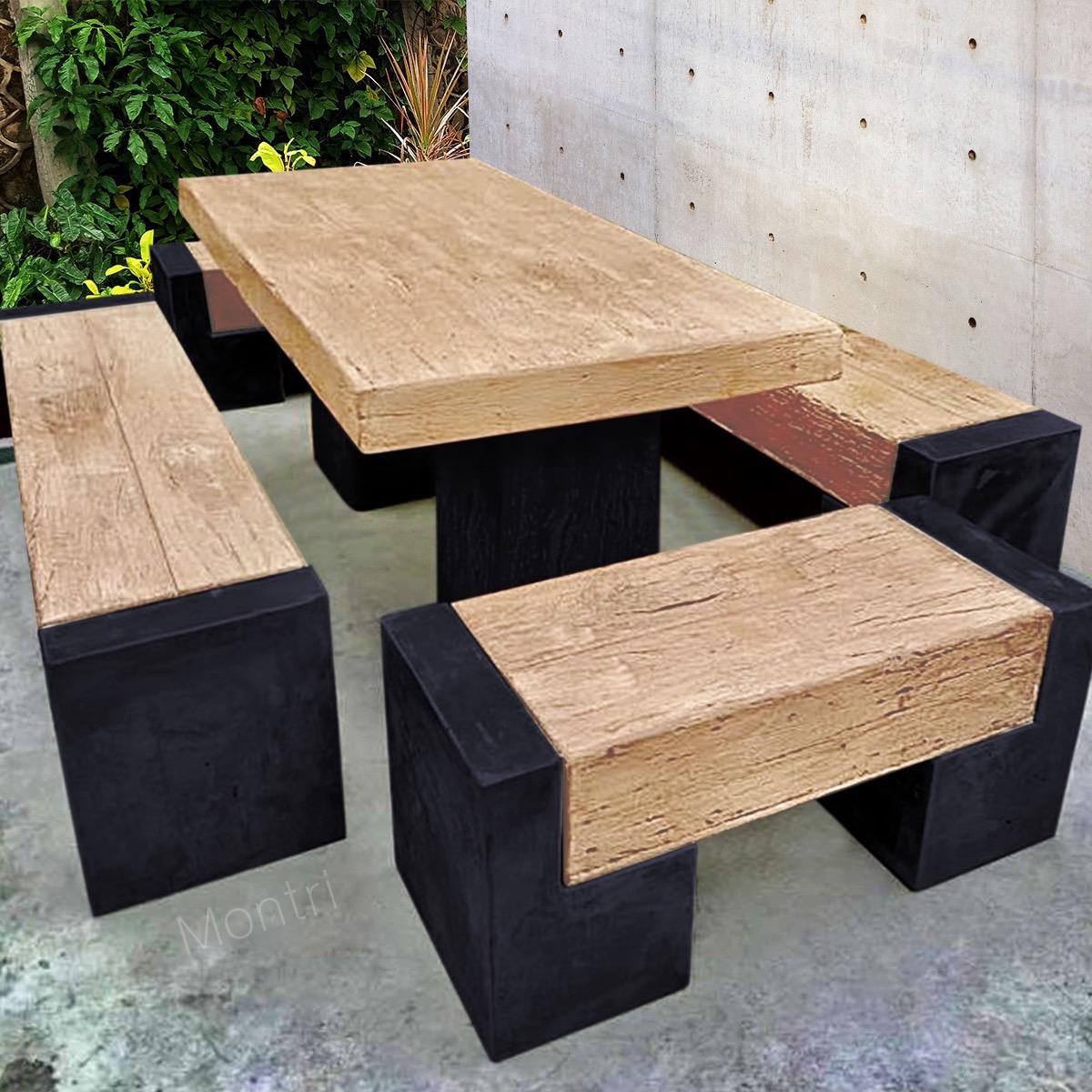 ชุดโต๊ะสนามกลางแจ้ง ดีไซน์โมเดิร์น-ร่วมสมัย แข็งแกร่งทนทาน งานศิลป์ที่เหมาะกับทุกพื้นที่