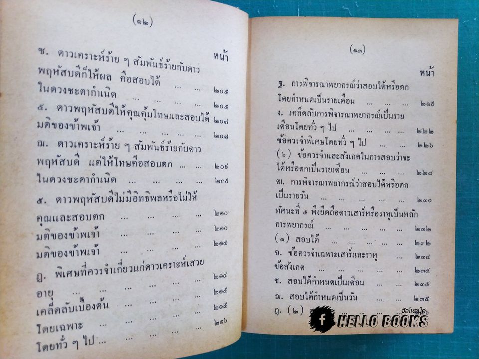 คู่มือโหรพิเศษภาค ๒