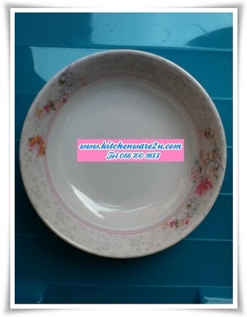 P05248 ชามเมลามีน 8 นิ้ว อย่างหนา ลายใหม่ สวย (ราคาส่งต่อ 12 ใบ คลิ๊กที่สินค้าเพื่อชมรายละเอียดของขนาด)