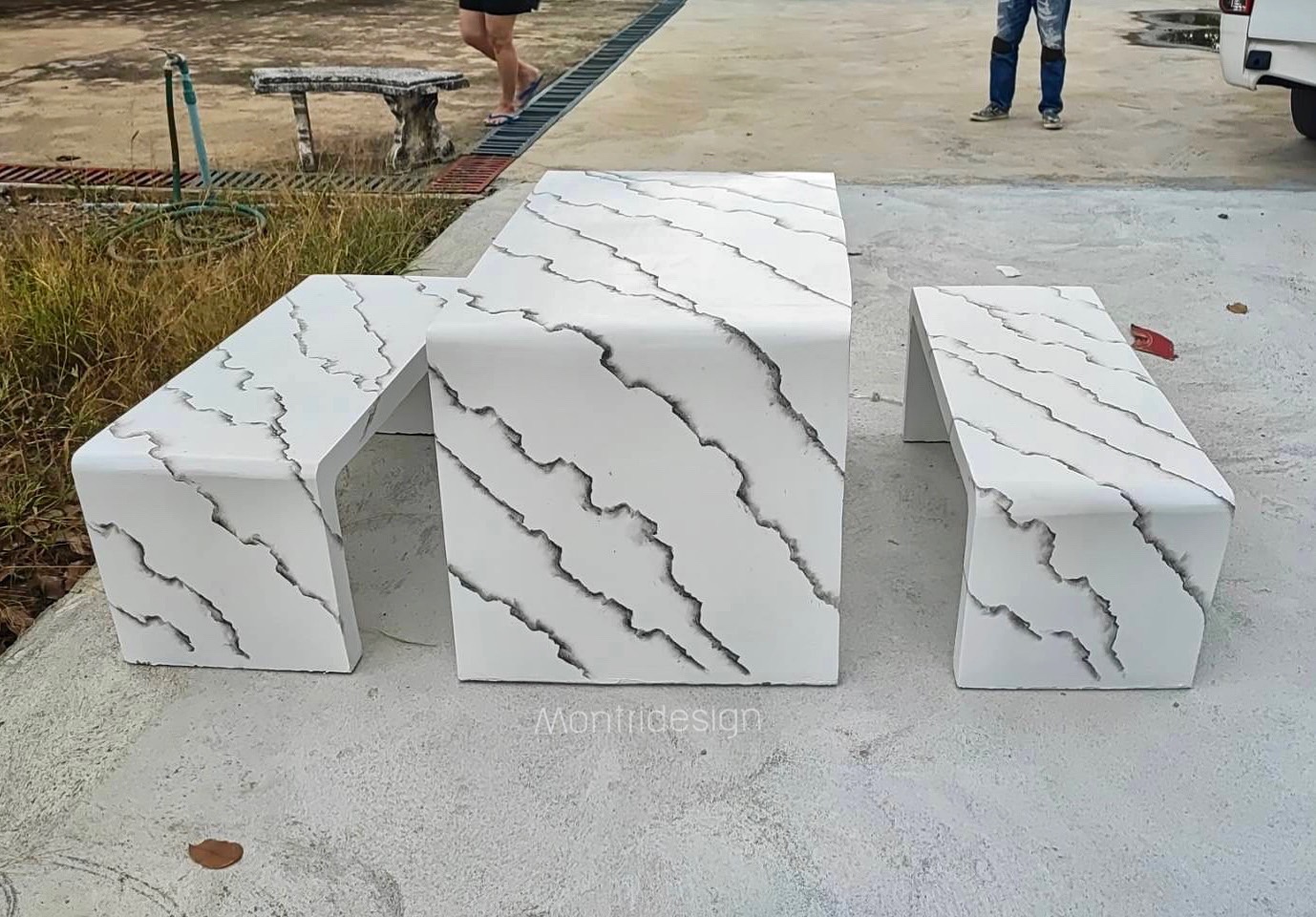 เก้าอี้ปูนซีเมนต์สไตล์ลอฟท์ รุ่น Loft A3 โต๊ะปูนลอฟท์