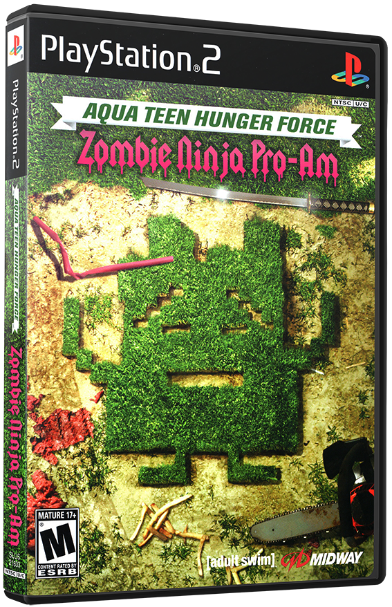 แผ่นเกมส์ PS2 : Aqua Teen Hunger Force - Zombie Ninja Pro-Am