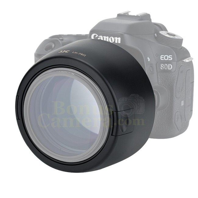 ES-79II ฮู้ดสำหรับเลนส์แคนนอน EF 85mm f/1.2L II USM,EF 85mmf/1.2L USM Canon Lens Hood