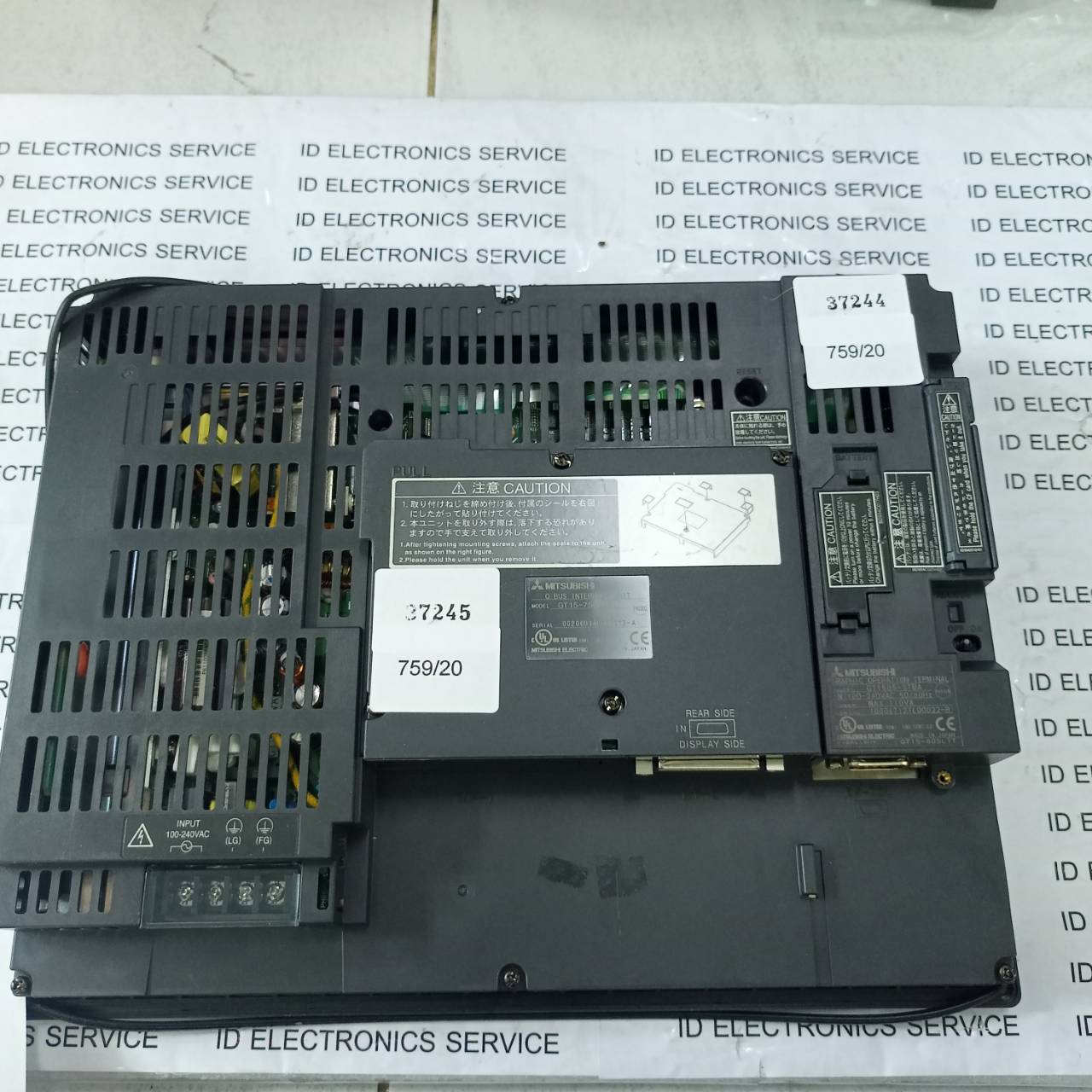 LCD TOUCH SCREEN " MITSUBISHI " MODEL : GT1585-STBA