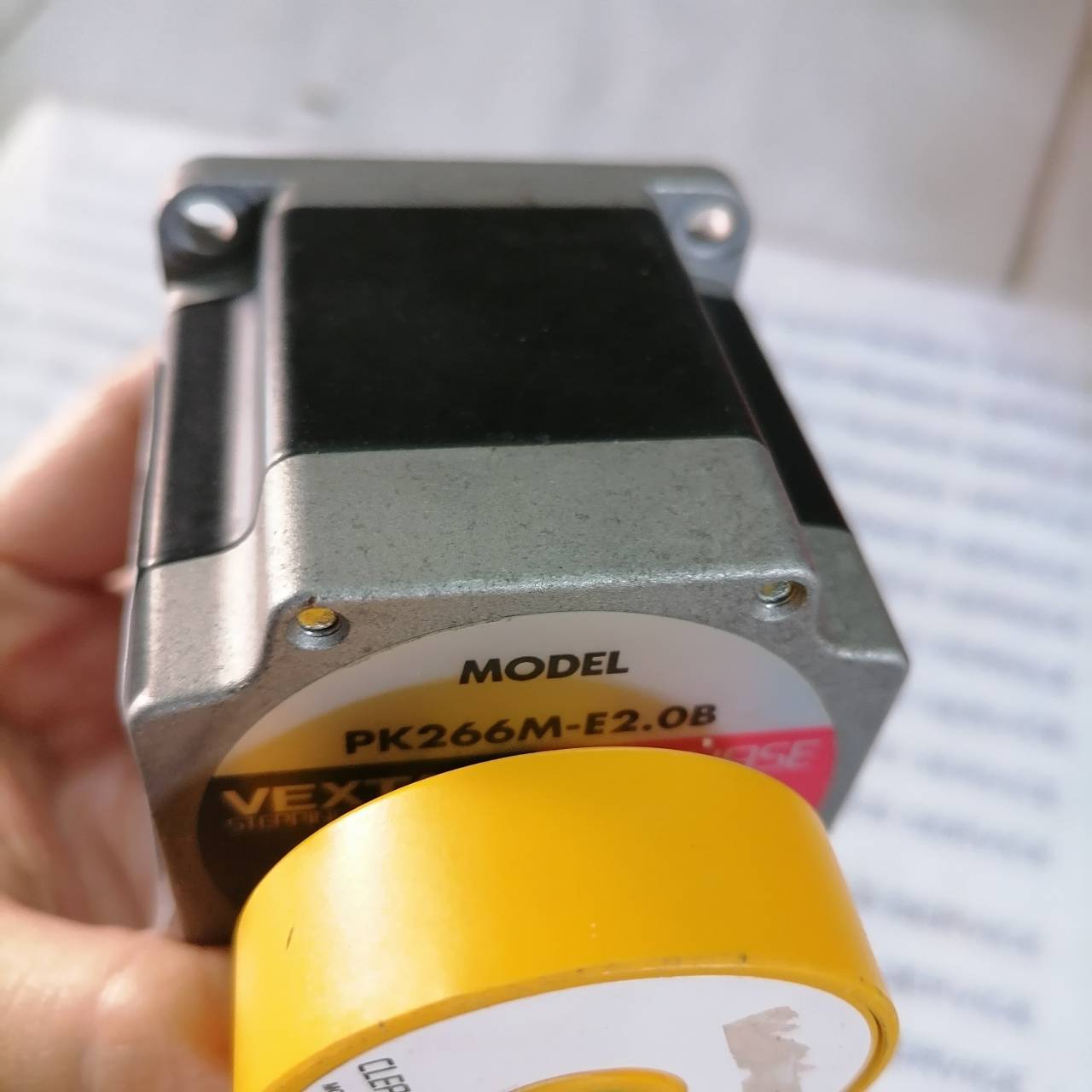 SERVO MOTOR " VEXTA " MODEL : PK266M-E2.08