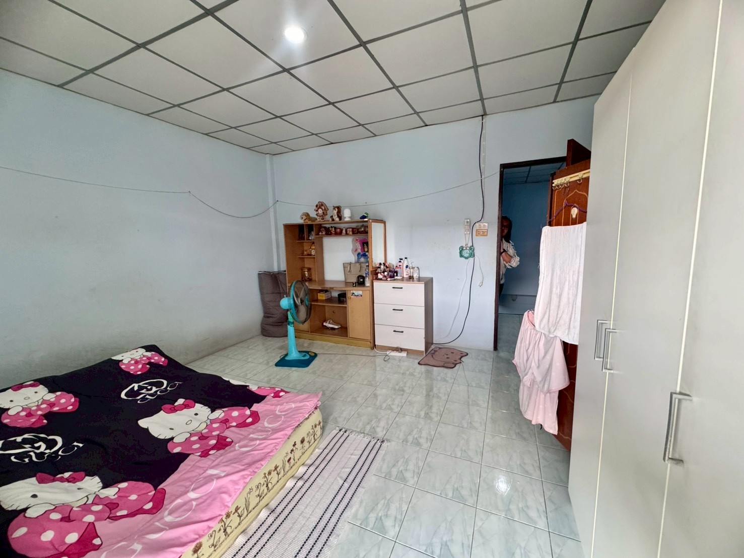 ขายทาวเฮ้าส์ บ้านเฟื่องฟ้า 9 เฟส 2 ซอยมังกร เทพารักษ์ บ้านสวยราคาดี (N.1908)