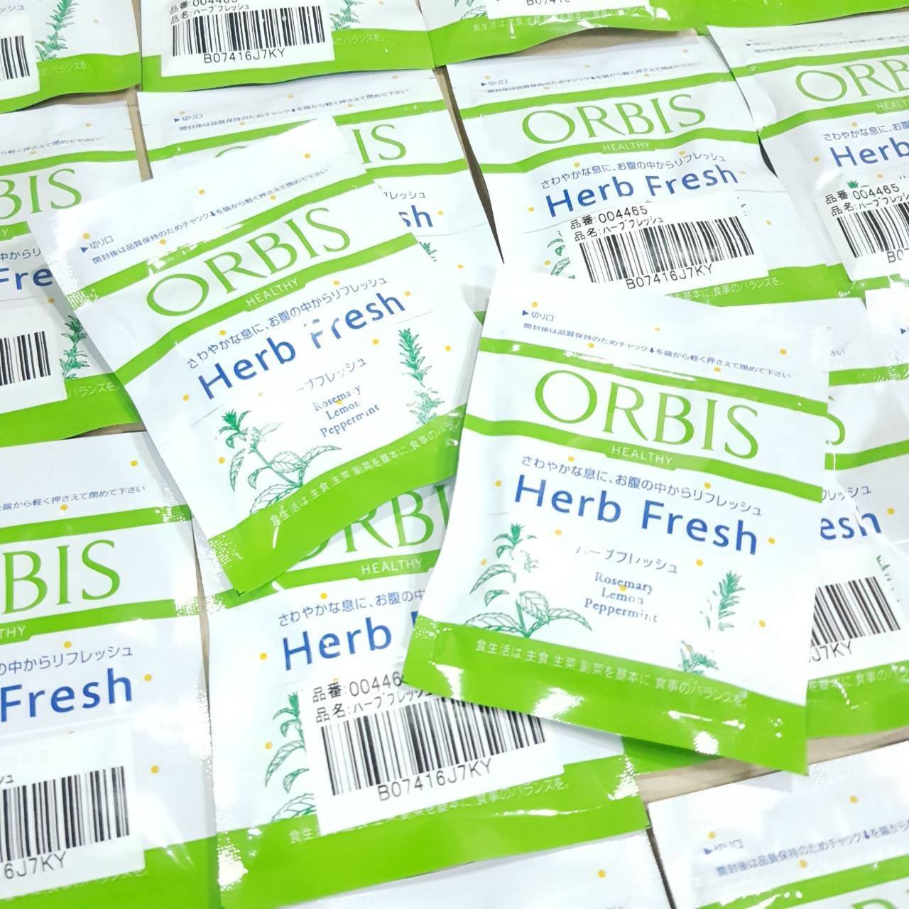 สมุนไพรระงับกลิ่นปากและลมหายใจ Orbis Herb Fresh 30 Days