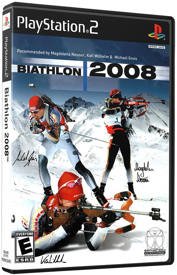 แผ่นเกมส์ PS2 : Biathlon 2008
