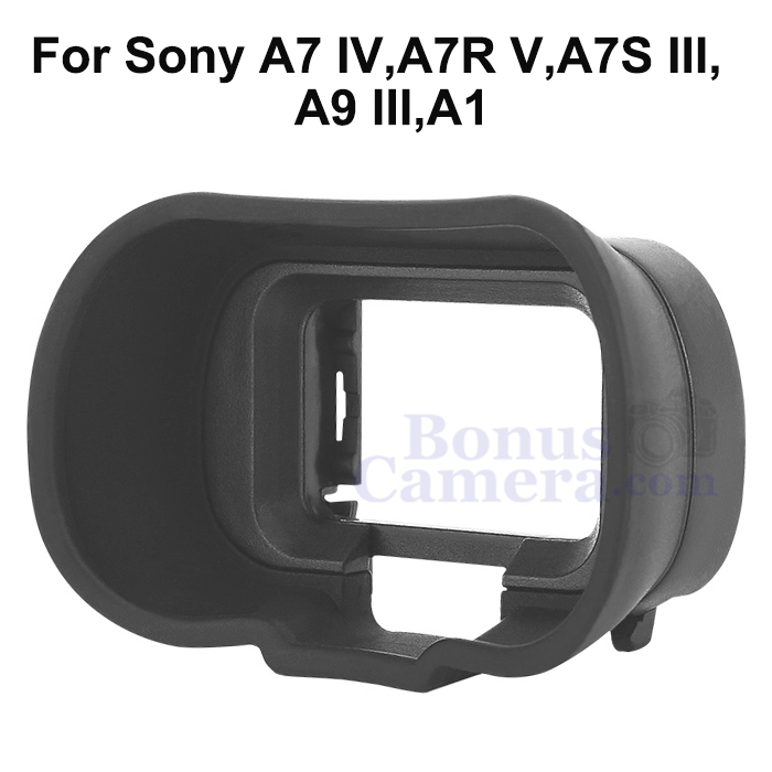 ยางรองตาแบบยาว กล้องโซนี่ A7 IV,A7R V,A7S III,A9 III,A1,A1 II ใช้แทน Sony FDA-EP19 eye cup