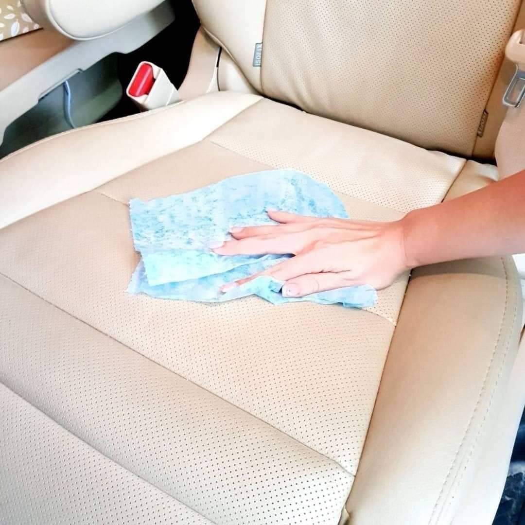 แผ่นทำความสะอาดภายในรถยนต์ Oxiclean multi-surface