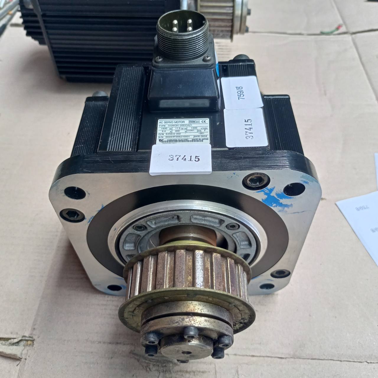 จำหน่าย SERVO MOTOR “YASKAWA” MODEL : SGMGH-20DCA21