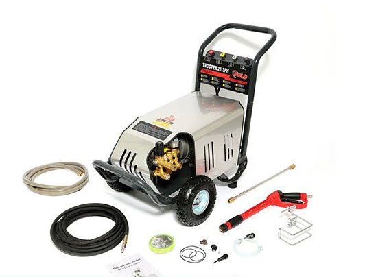 เครื่องฉีดน้ำแรงดันสูง 200 บาร์ POLO รุ่น Trooper21-3PH