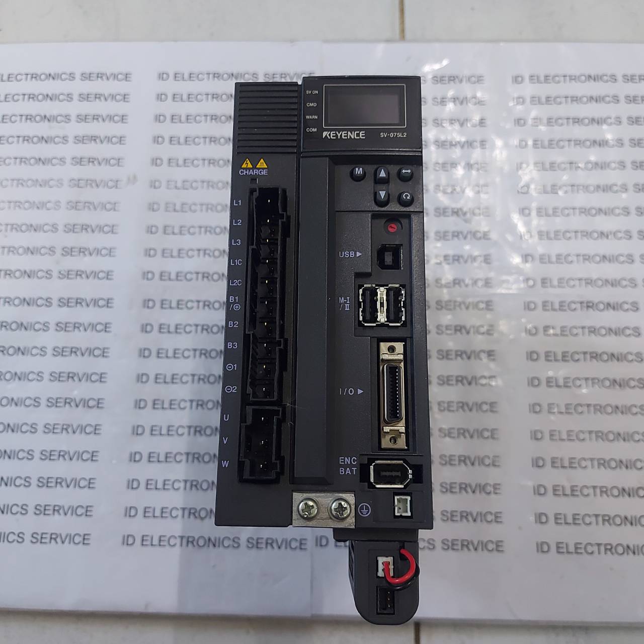 SERVO DRIVE " KEYENCE " MODEL : SV-075L2